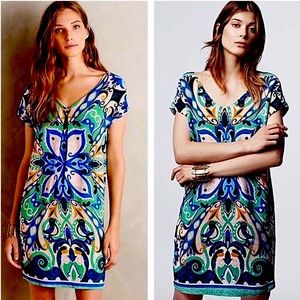 Anthropologie Maeve Folksong Shift Dress